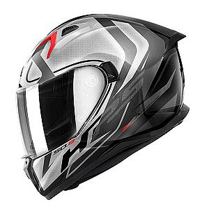Κράνος Givi H50.8 Racer μαύρο/τιτάνιο/ασημί (ECE 22.06)