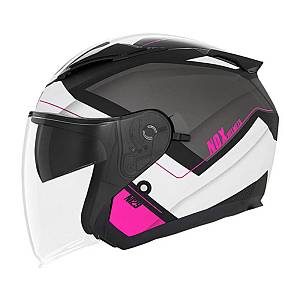 Κράνος Nox N129 Triom ECE 22.06 μαύρο/ροζ