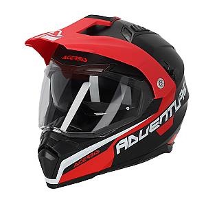 Κράνος Acerbis 25107.295 Flip FS-606 ECE 22.06 γκρι/κόκκινο