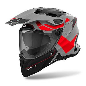 Κράνος Airoh Commander 2 ECE22.06 Reveal κόκκινο/fluo ματ