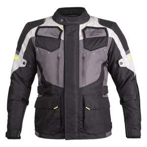 Nordcode Μπουφάν Μηχανής Dust EN 17092 Oversize Ανδρικό Χειμερινό Mαύρο-Γκρί