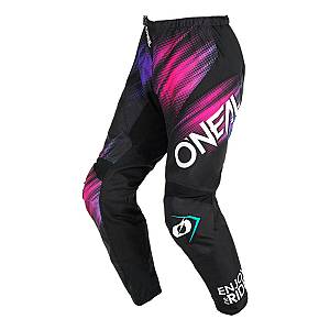 MX παντελόνι Oneal Element Voltage V.24 Lady μαύρο/multi
