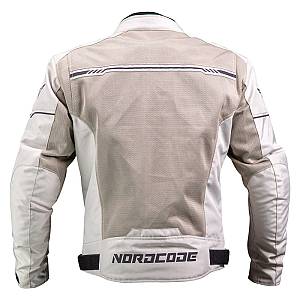Nordcode Μπουφάν Μηχανής Aero-R II Ανδρικό Καλοκαιρινό Grey +Windproof Oversize