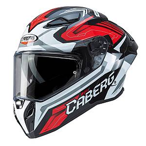 Κράνος Caberg Drift Evo II Jarama μαύρο/κόκκινο/άσπρο PINLOCK fitted