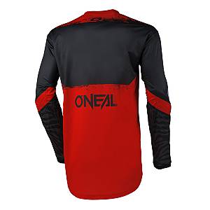 MX Μπλούζα Oneal Element Shocker V.25 μαύρο/κόκκινο