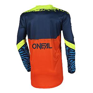 MX Μπλούζα Oneal Element Junior Shocker V.25 μπλε/πορτοκαλί