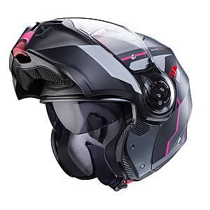 Κράνος Caberg Duke Evo Move ματ Gun metal/μαύρο/φουζ