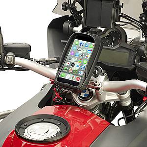 Θήκη με βάση τιμονιού S957B για GPS ,ip6plus , note4 GIVI