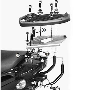 Σχάρα SR126_Runner 50-125-20006-13 Gillera GIVI
