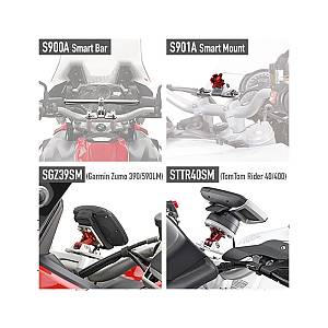 03SKIT UNIVERSAL ΚΙΤ DUCATI/KTM/HONDA/KAWASAKI για μπάρα S900A  GIVI