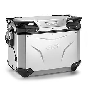 Βαλίτσα πλαϊνή Αριστερή 48 λίτρα OBKEV48AAR trekker monokey Ανοδιωμένο αλουμ.χωρίς κλειδί + πιάστρα(