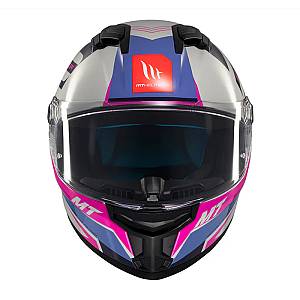 Κράνος MT Stinger 2 ECE 22.06 Tron C8 γκρι/ροζ gloss