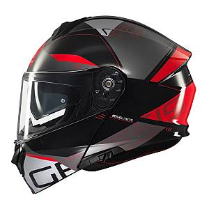 Κράνος MT Genesis SV Atempo ECE 22.06 B15 μαύρο/γκρι/κόκκινο gloss