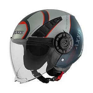 Κράνος AXXIS Metro S ECE22.06 Techno γκρι gloss B2