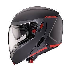 Κράνος Caberg Horus-X Ray μαύρο ματ/γκρι/κόκκινο fluo
