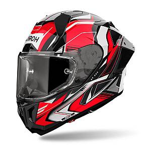 Κράνος Airoh GP800 ECE22.06 Must κόκκινο gloss + extra dark smoke ζελατίνα Κράνος Airoh GP800 ECE22.06 Must κόκκινο gloss + extra dark smoke ζελατίνα