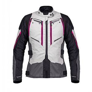 Nordcode Μπουφάν Odyssey Γυναικείο Light Grey/Pink Fluo