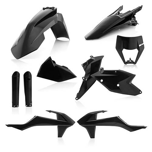Full κιτ πλαστικά Acerbis _ 23591.090 _ KTM EXC/EXC-F '19 μαύρο