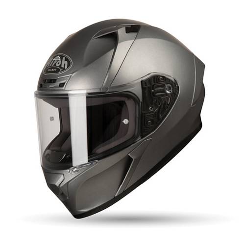 Κράνος Airoh Valor ασημί ματ + mirror lens