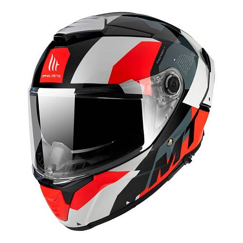 Κράνος MT Thunder 4 SV Fade A0 άσπρο gloss pearl