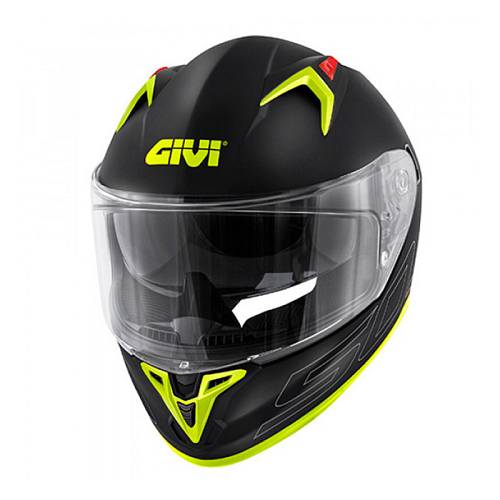 Κράνος Givi H50.9 μαύρο/τιτάνιο/κίτρινο + pinlock + extra ζελ (ECE 22.06)