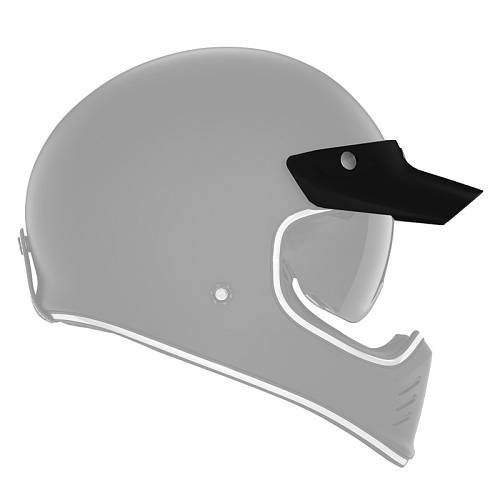 Γείσο Nox Seventy II μαύρο gloss