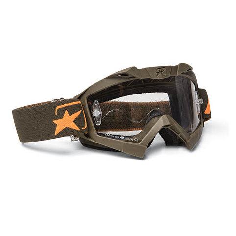 Μάσκα Ariete Adrenaline 14001-SVO χακί-πορτοκαλί