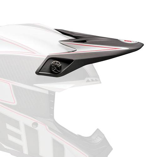 Γείσο Bell MOTO-9 EMBLEM άσπρο