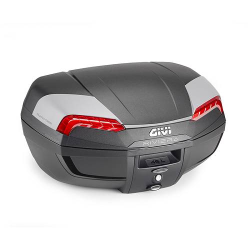 Βαλίτσα 46 λίτρα E46N2 Riviera monolock μαύρη GIVI