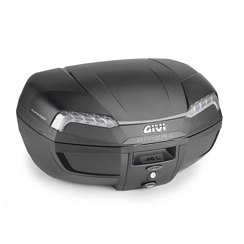 Βαλίτσα 46 λίτρα E46NT2 Riviera monolock μαύρη GIVI