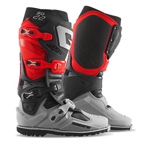 MX Μπότες Gaerne SG 22 Gore-tex Enduro μαύρο/κόκκινο/γκρι
