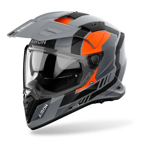 Κράνος Airoh Bandit ECE 22.06 Horn πορτοκαλί gloss