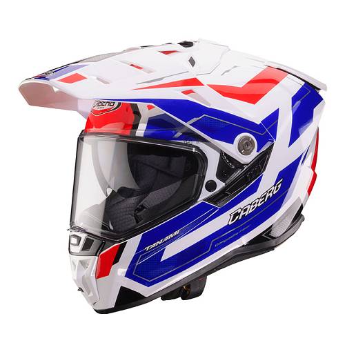 Κράνος Caberg Tanami Ranger άσπρο/κόκκινο/μπλε