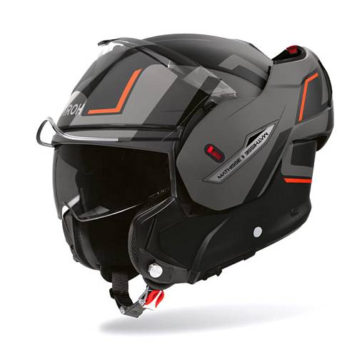 Κράνος Airoh Mathisse II Genius πορτοκαλί matt