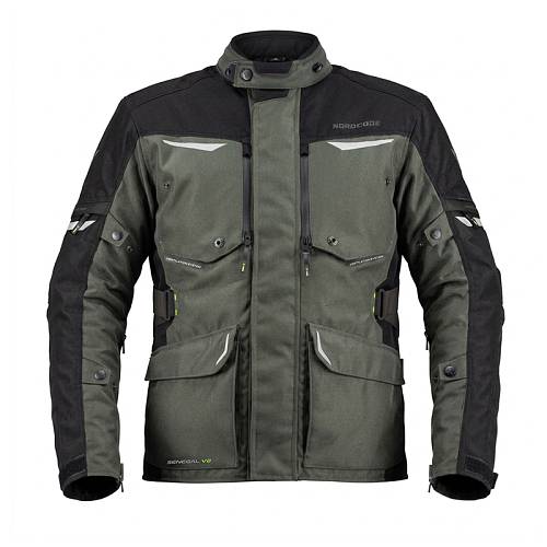 Nordcode Μπουφάν Senegal V2 Oversize μαύρο/λαδί
