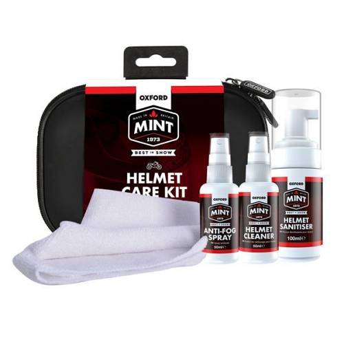 ΚΙΤ ΚΑΘΑΡΙΣΜΟΥ ΚΡΑΝΟΥΣ ΜΙΚΡΟ ΜΕ ΠΑΝΙ MINT HELMET CARE KIT 0C303 OXFORD