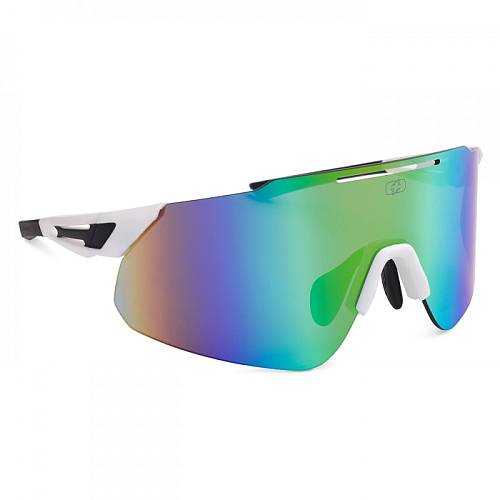 ΓΥΑΛΙΑ ΗΛΙΟΥ CORSA WHITE FRAME RAINBOW LENS SUNGLASSES SU007 OXFORD