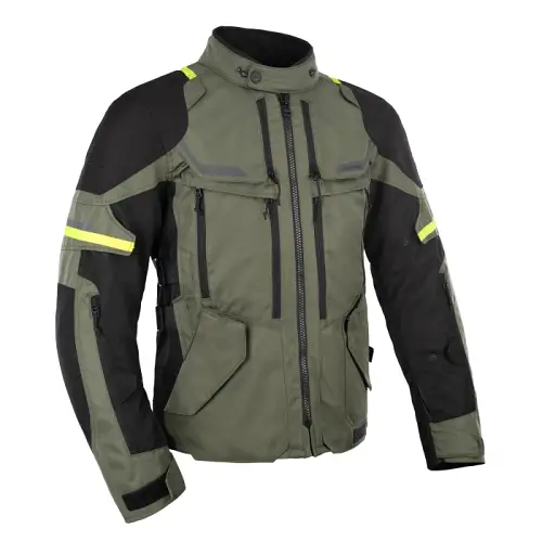 ΜΠΟΥΦΑΝ ROCKLAND MS JKT KHAKI/BLK/FLUO OXFORD