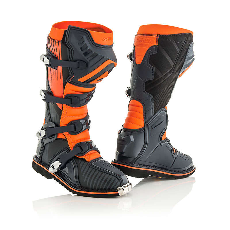 Μπότες Acerbis_ 21596.313 X-PRO V μαύρο-πορτοκαλί Vibram® σόλα