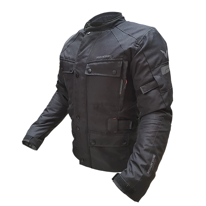 Nordcode Μπουφάν Μηχανής Horizon Ανδρικό Χειμερινό Μαύρο Oversize