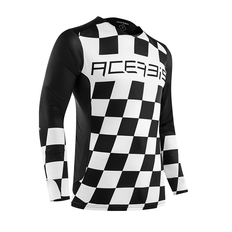 Μπλούζα Acerbis MX Start & Finish _ 23891.315 _  μαύρο-άσπρο