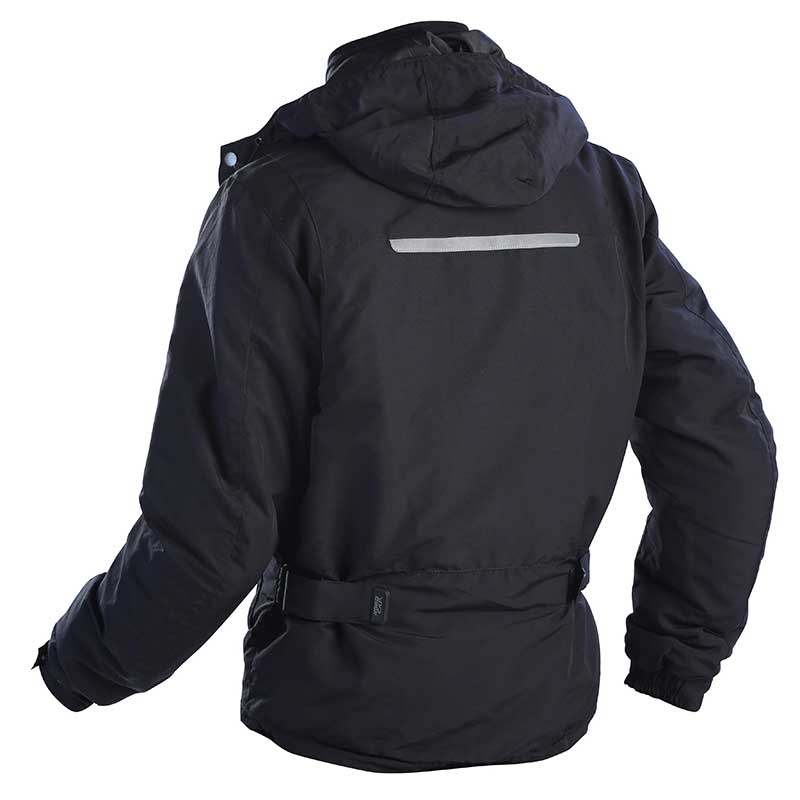 Nordcode Μπουφάν Μηχανής Milano II Ανδρικό Χειμερινό Μαύρο