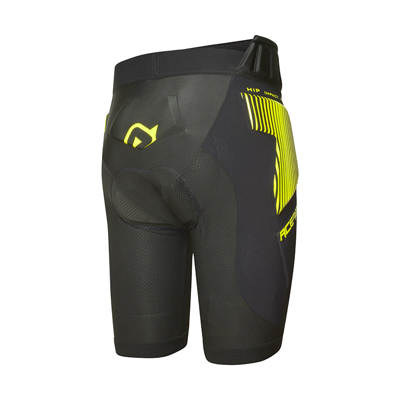 Shorts Acerbis MTB Soft Rush 24527.318 μαύρο-κίτρινο
