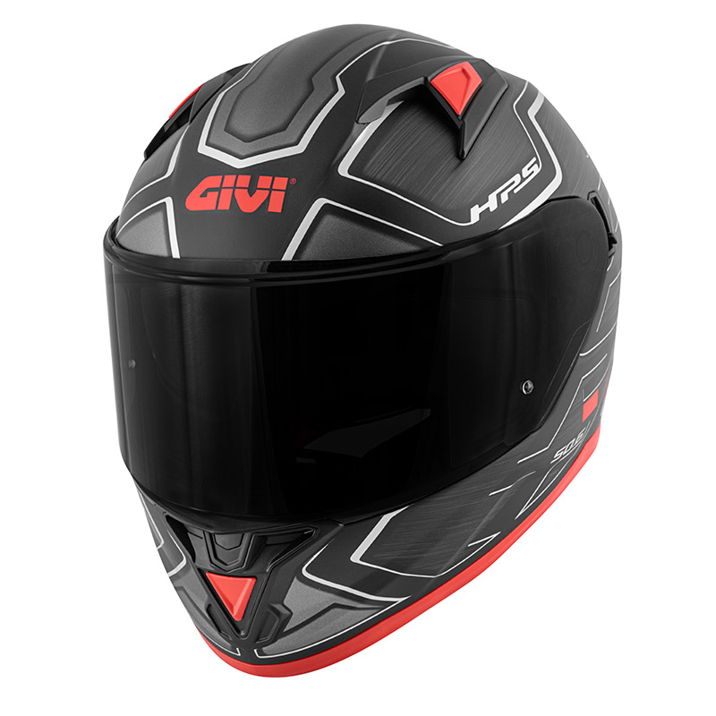 Κράνος Givi H50.6 Sport Deep μαύρο/κόκκινο ματ