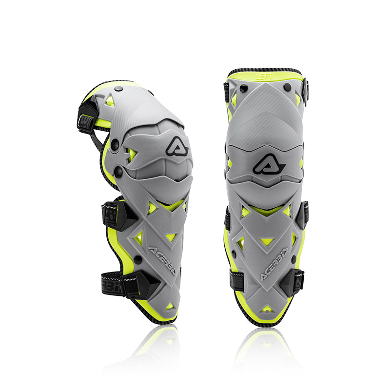 Eπιγονατίδες Acerbis Impact Evo 21608.290 γκρι/κίτρινο