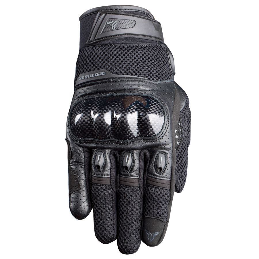 Γάντια Nordcode Air Tech-r EN 13594 μαύρο+δερμα