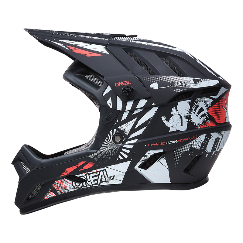 Κράνος Oneal MTB Backflip Boom μαύρο/άσπρο