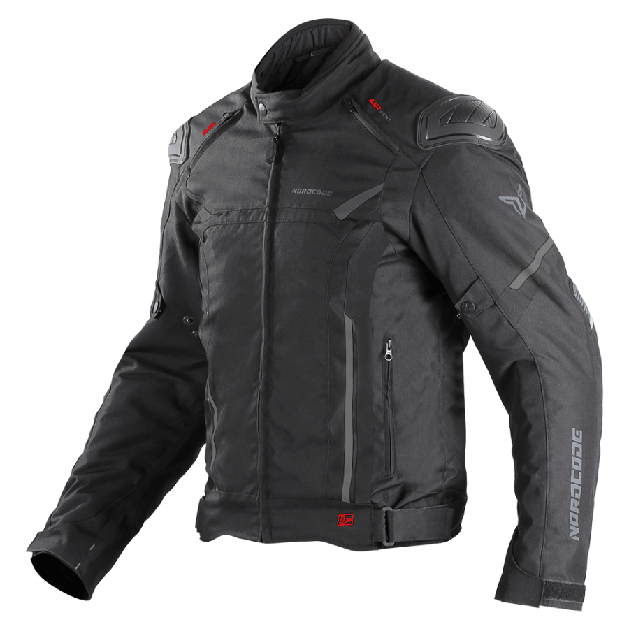 Nordcode Μπουφάν Μηχανής Viper Evo Ανδρικό Χειμερινό μαύρο