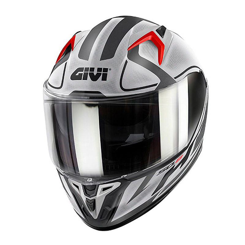 Κράνος Givi H50.8 Racer μαύρο/τιτάνιο/ασημί (ECE 22.06)