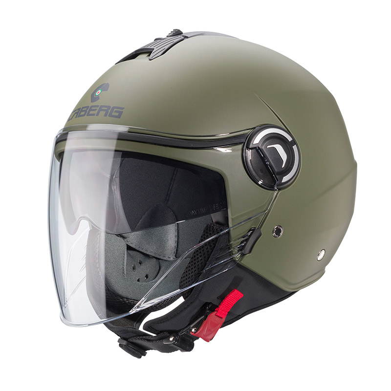 Κράνος Caberg Riviera V4X military πράσινο ματ